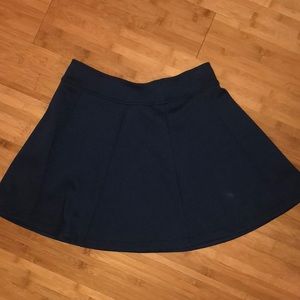Blue Skater Skirt